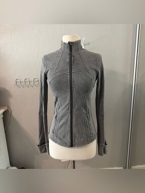 Lululemon Blueish Grey Washed Define Jacket